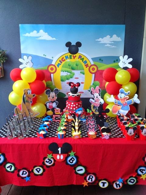huevo Elemental Arte Fiesta infantil de Mickey Mouse -