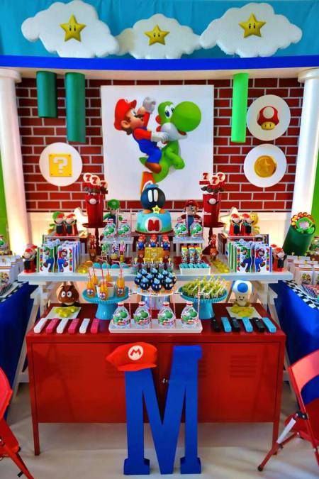 Fiesta de Cumpleaños de Super Mario Bros