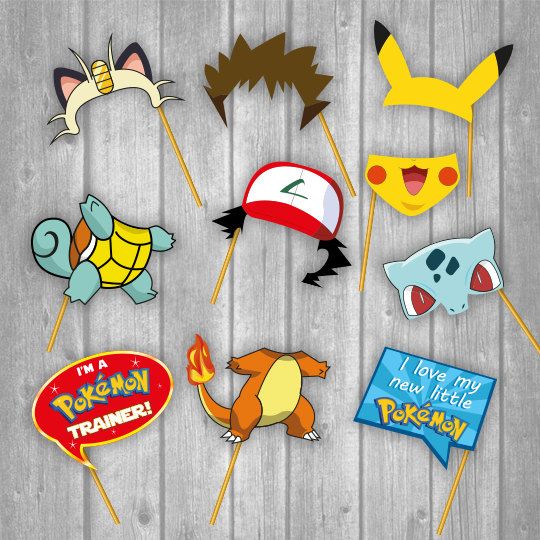 Souvenirs para fiesta de Pokemón