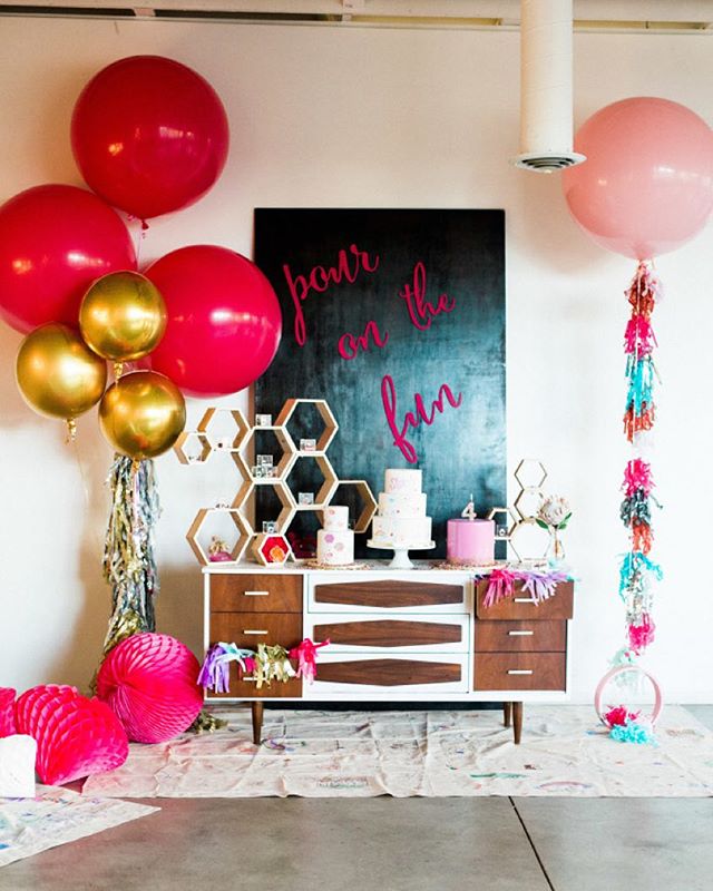Ideas para decorar con globos