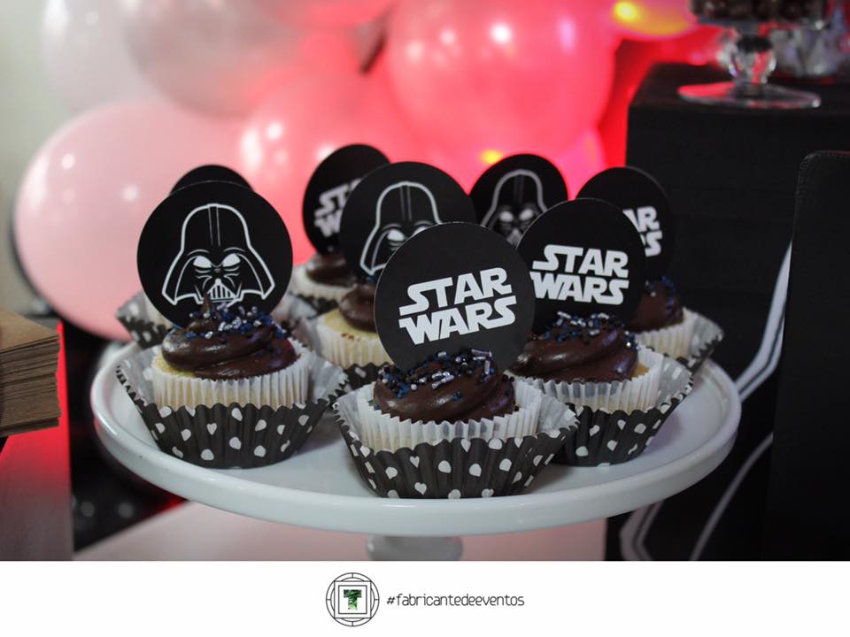 Diseños de cupcakes para fiesta de star wars