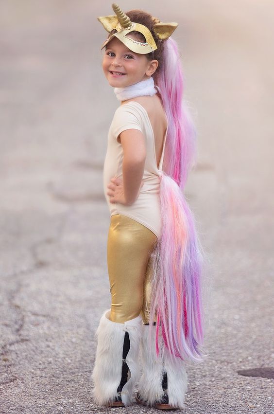 disfraz de unicornio para niña