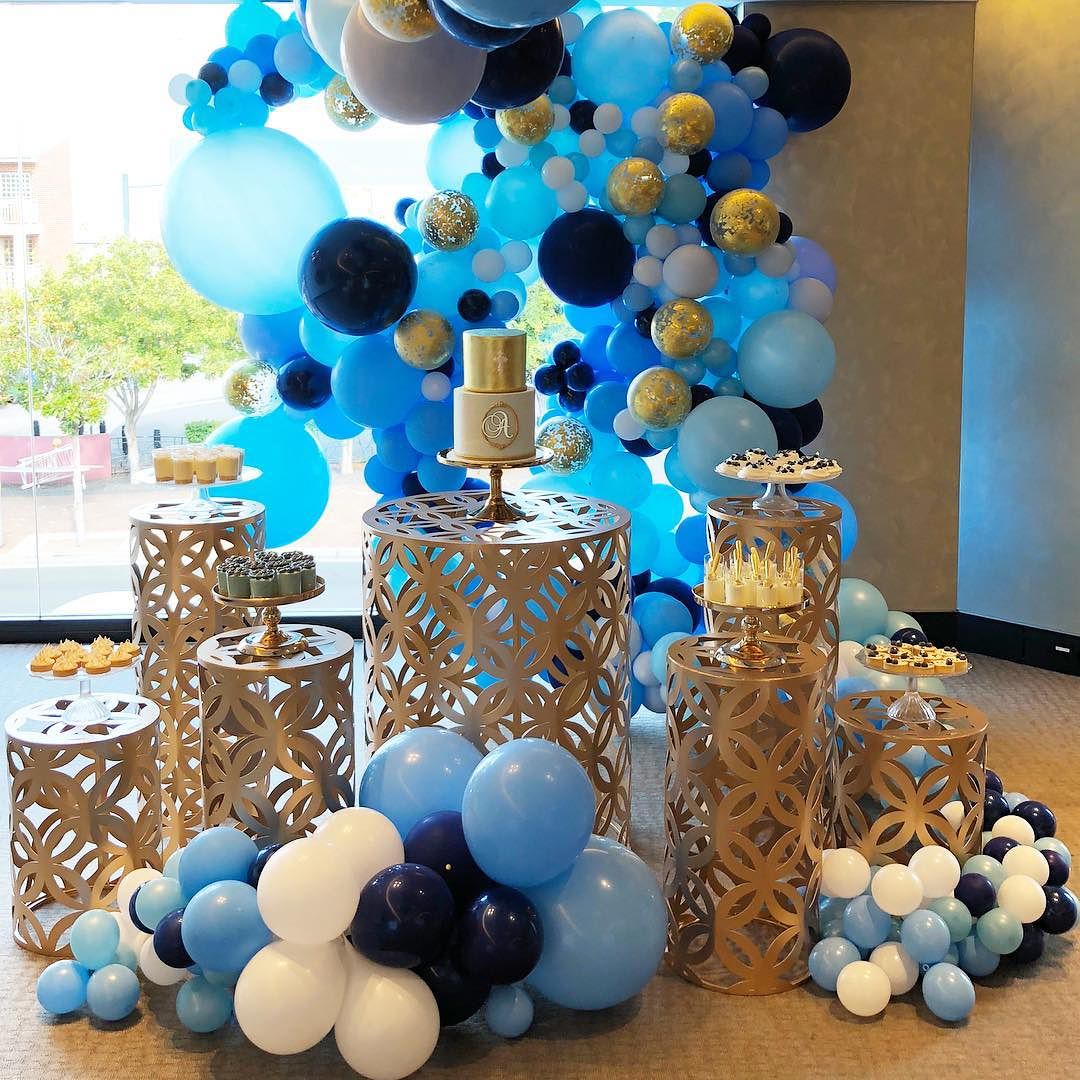 decoracion de fiestas en color azul cobalto (5)