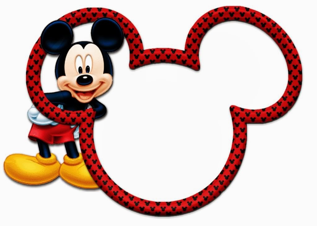 Marcos para invitaciones de Mickey Mouse Gratis