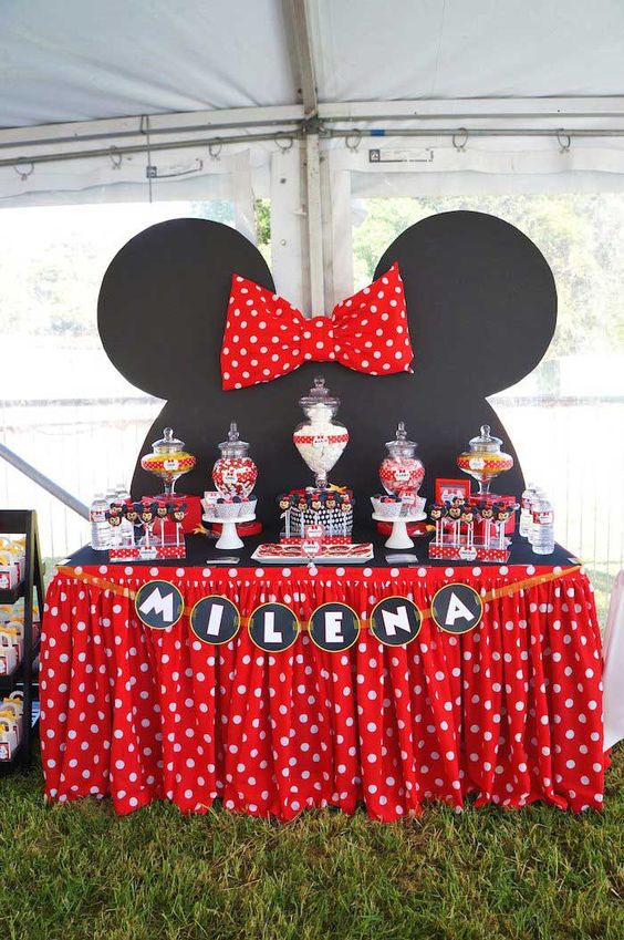 decoracion de minnie mouse para fiestas (2)