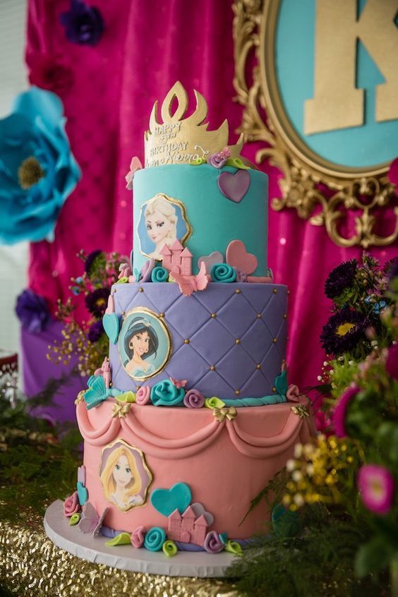 pasteles de princesas disney (2)
