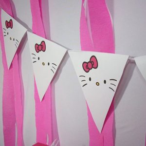 Fiesta infantil con tema de Hello Kitty (12)