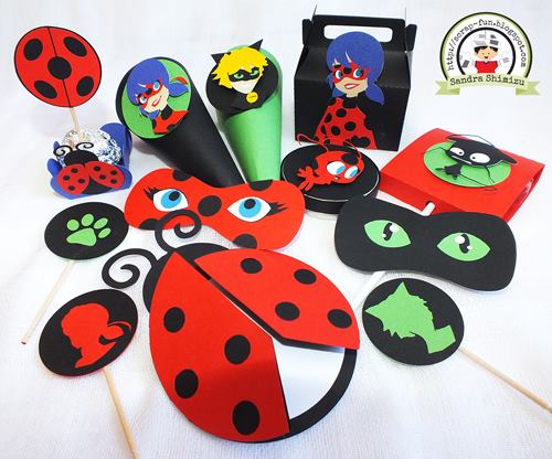 Ideas para decorar fiesta infantil de Miraculous o ladybug (15) - Decoracion  de Fiestas