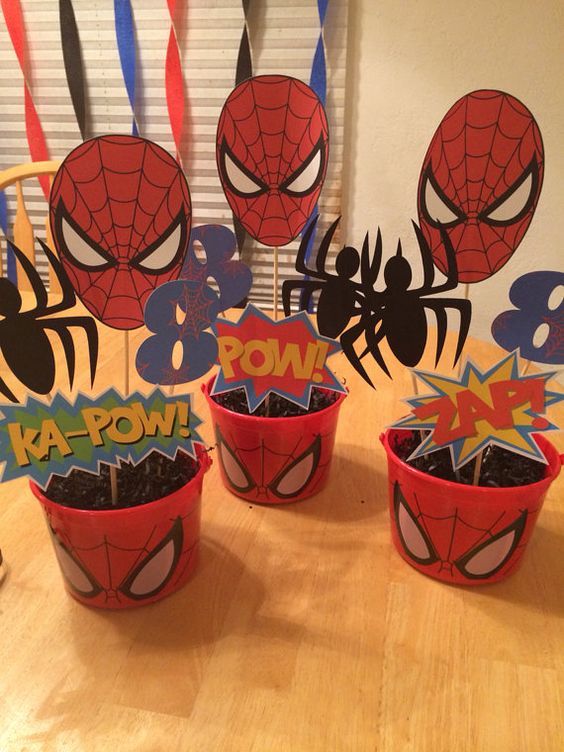 Ideas para organizar fiesta de spiderman -