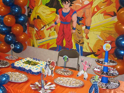 decoracion-dragon-ball-para-cumpleaños (3) - Decoracion de Fiestas  Cumpleaños Bodas, Baby shower, Bautizo, Despedidas