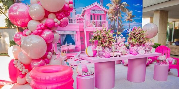 decoracion de Barbie para fiesta tematica cumpleaños (7)