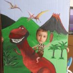 Decoración de dinosaurios para cumpleaños