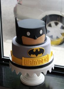 Pasteles de cumpleaños de Batman