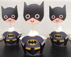 Cup cakes de batman