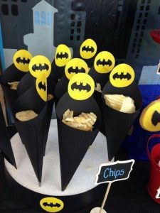Ideas para mesas de postres de Batman