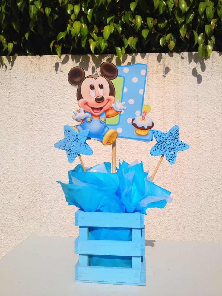 cumpleaños-de-mickey-mouse-baby (3) - Decoracion de Fiestas Cumpleaños  Bodas, Baby shower, Bautizo, Despedidas
