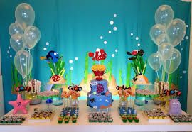 Decoraciones de Nemo para cumpleaños