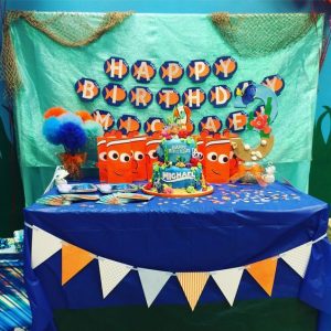 Decoraciones de Nemo para cumpleaños