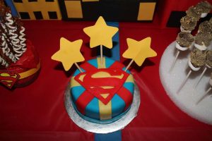 Cumpleaños de Superman para niños