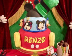 Decoración de la Casa club de Mickey para cumpleaños