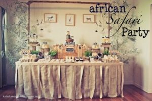 Fiesta Temática de African Safari