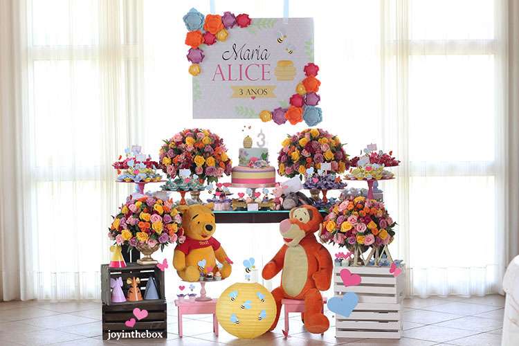 Decoración de Winnie Pooh para fiestas