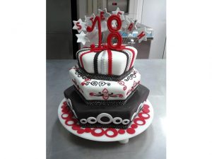 Diseños de pasteles para 18 años
