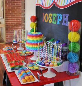 Ideas para un cumpleaños de arcoiris