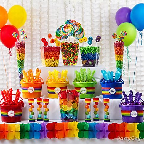  Ideas para un cumpleaños de arcoiris -
