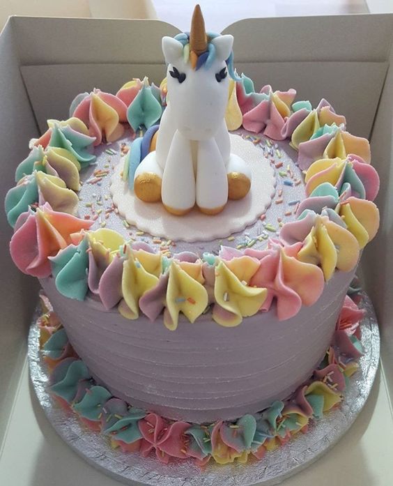 Los mejores diseños en pasteles de unicornios -
