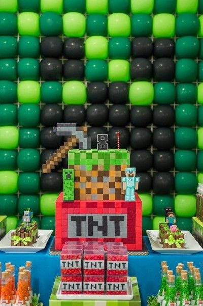 Fiesta de Minecraft - Cumpleaños infantil - Tips de Madre