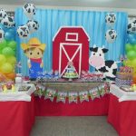 Decoración de la granja de Zenon para cumpleaños