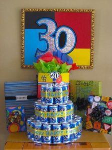 Decoración para cumpleaños numero 30 - hombre