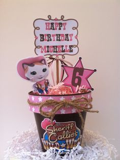 Ideas para un cumpleaños de Sheriff Callie