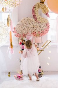 Imágenes de Fiesta para niña de ballet y cisnes