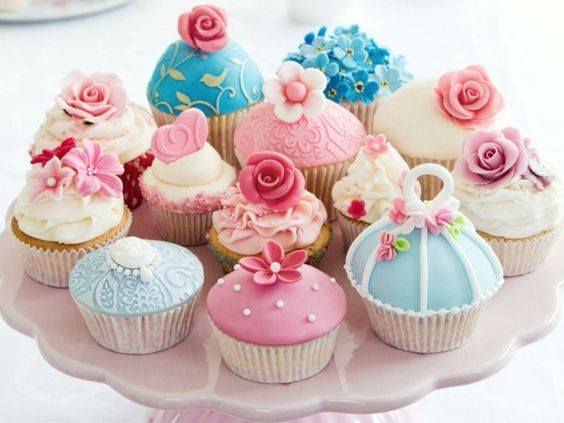 cascada Confuso novia Diseños para cupcakes... Una alternativa al pastel -