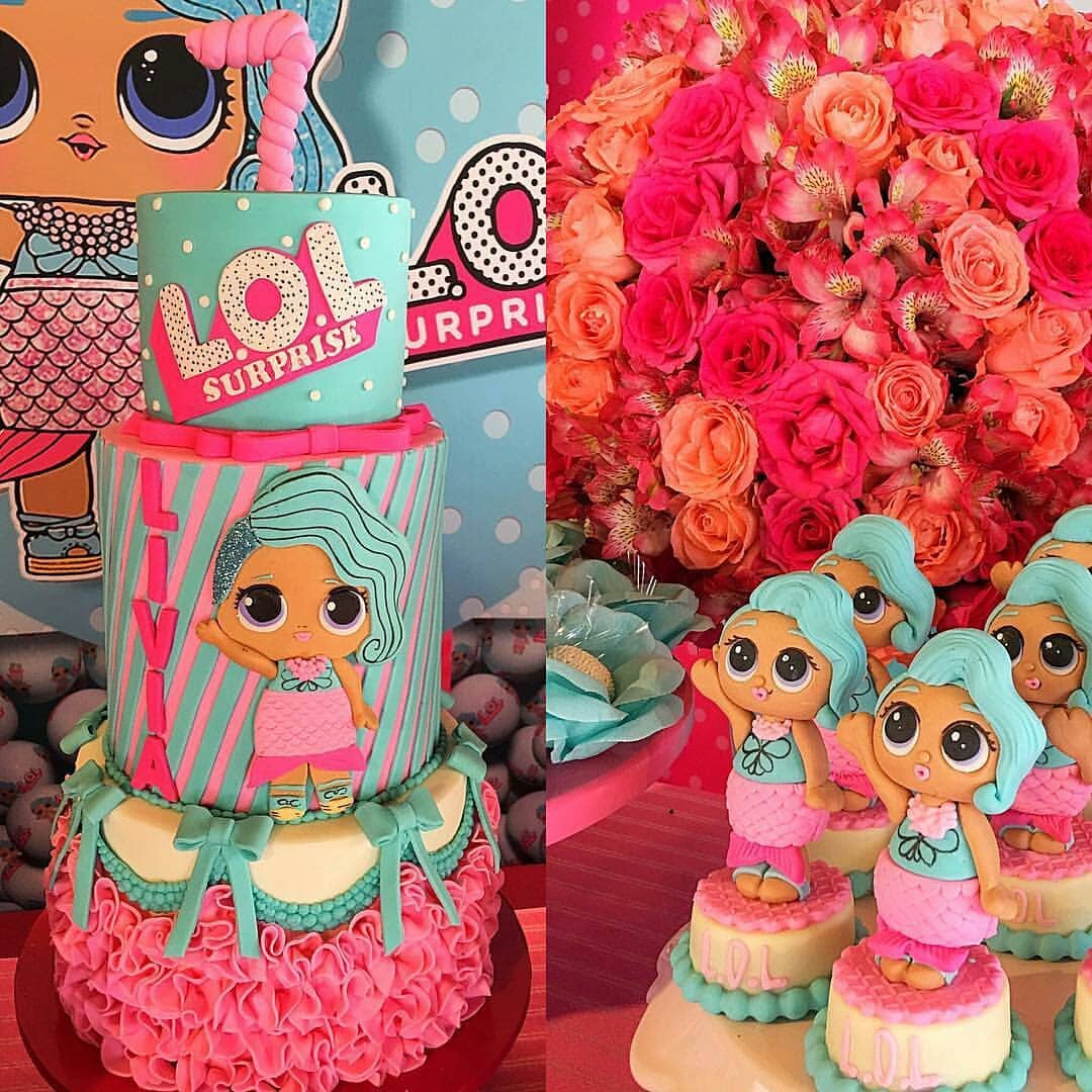 nina cake designs for the theme dolls (4)