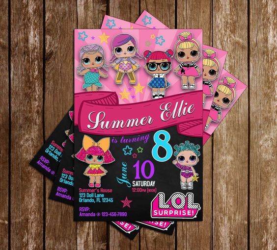 the best ideas for birthday party girl dolls theme lol (31)