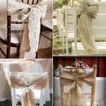 ideas para decorar las sillas de una boda