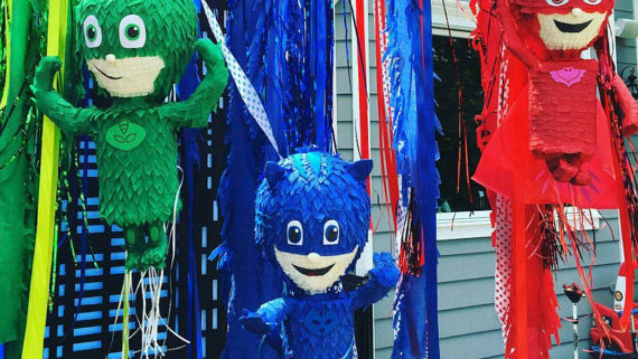 Piñatas Modernas para Fiestas infantiles de niños y niñas, personaje o de números