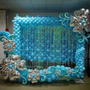 decoracion con globos para fiestas