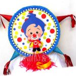 Piñatas para fiesta tematica infantil de plim plim