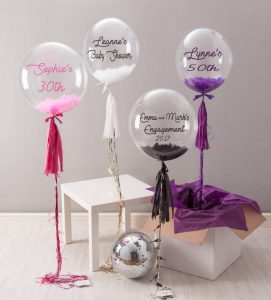 Tipos de globos para fiesta