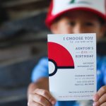 Invitaciones de pokemon