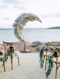 altares para boda en la playa