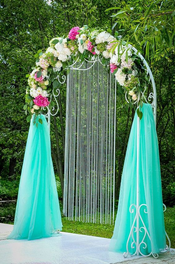 arcos de herreria para bodas - Decoracion de Fiestas Cumpleaños Bodas