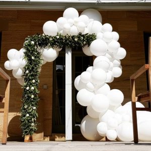 arcos para bodas con globos