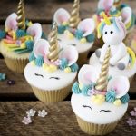 cupcakes de unicornio
