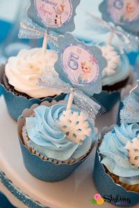 cupcakes para fiesta de niña