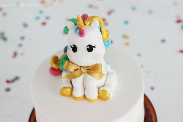 pastel de unicornio para niño